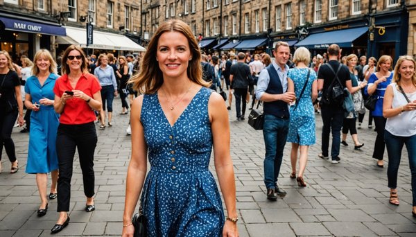 How to Accessorize a Summer Dress for a Day at the Edinburgh Fringe Festival?